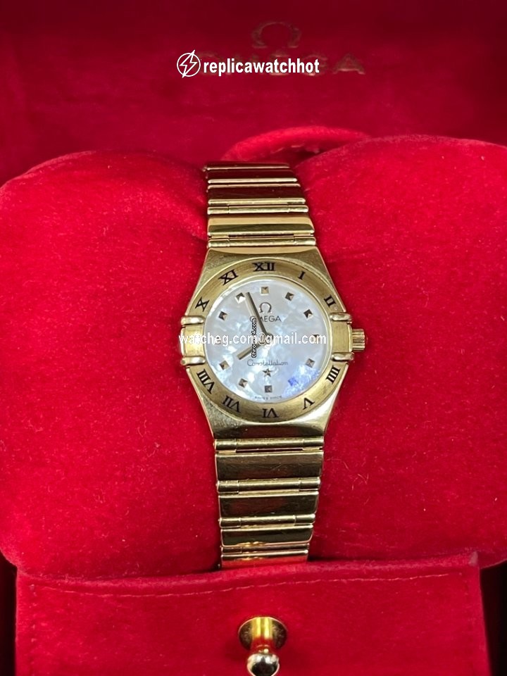 Omega Constellation Womens watch Automatic Yellow gold 6563 375 2