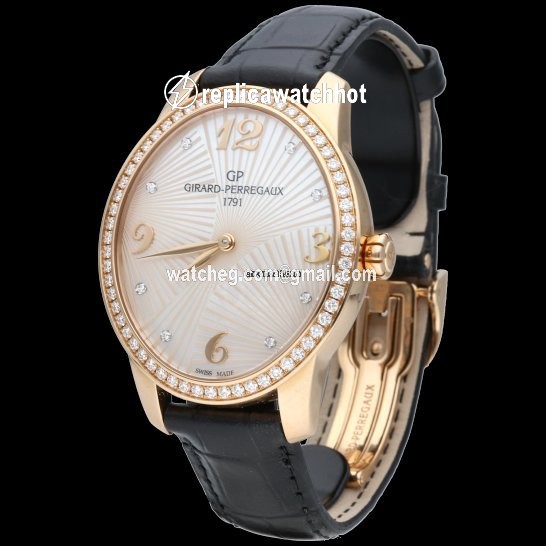 Girard Perregaux Cats Eye Womens watch Automatic Rose gold 80493D52A763-CK6A 2
