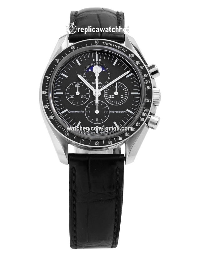 Omega Speedmaster Professional Moonwatch Moonphase Mens watch Unisex Manual winding Steel 3876.50.31 2