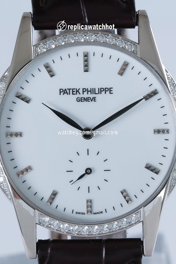 Patek Philippe Calatrava Womens watch Manual winding White gold 7122 200G-001 2