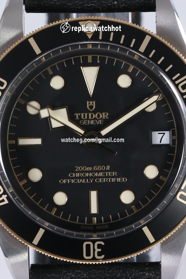 Tudor Black Bay S&G Mens watch Unisex Automatic Gold Steel M79733N-0001 2