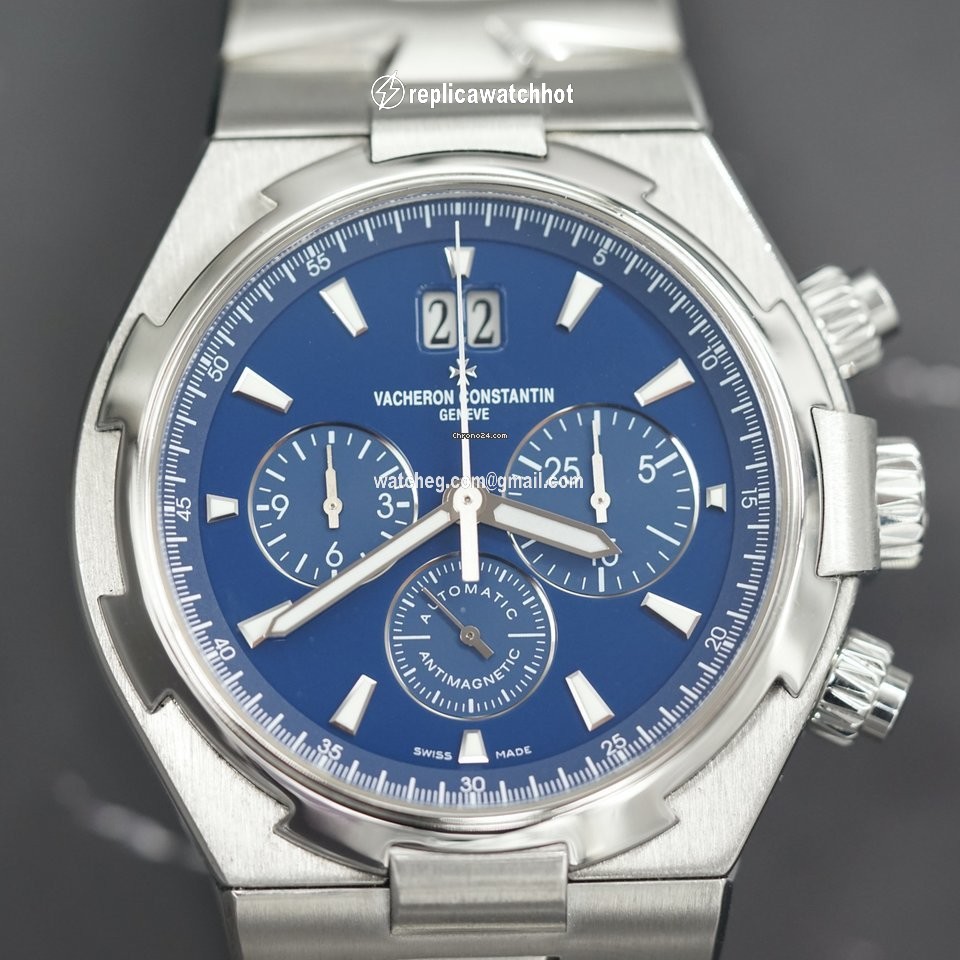 Vacheron Constantin Overseas Chronograph Mens watch Unisex Automatic Steel 49150 b01a-9745 2