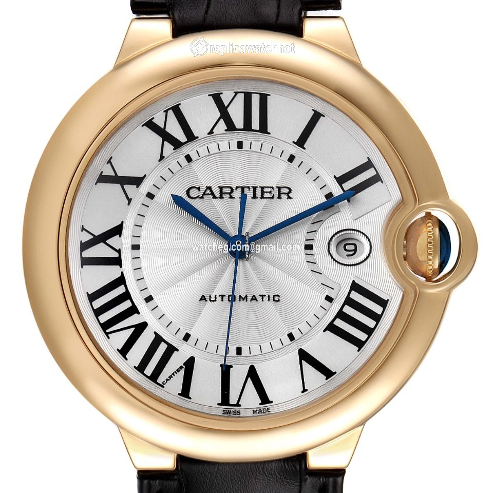 Cartier Ballon Bleu 42mm Mens watch Unisex Automatic Yellow gold W6900551 2