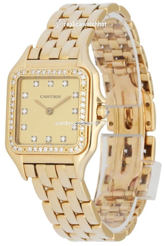 Cartier Panthere Mens watch Unisex Quartz Yellow gold 883969 2