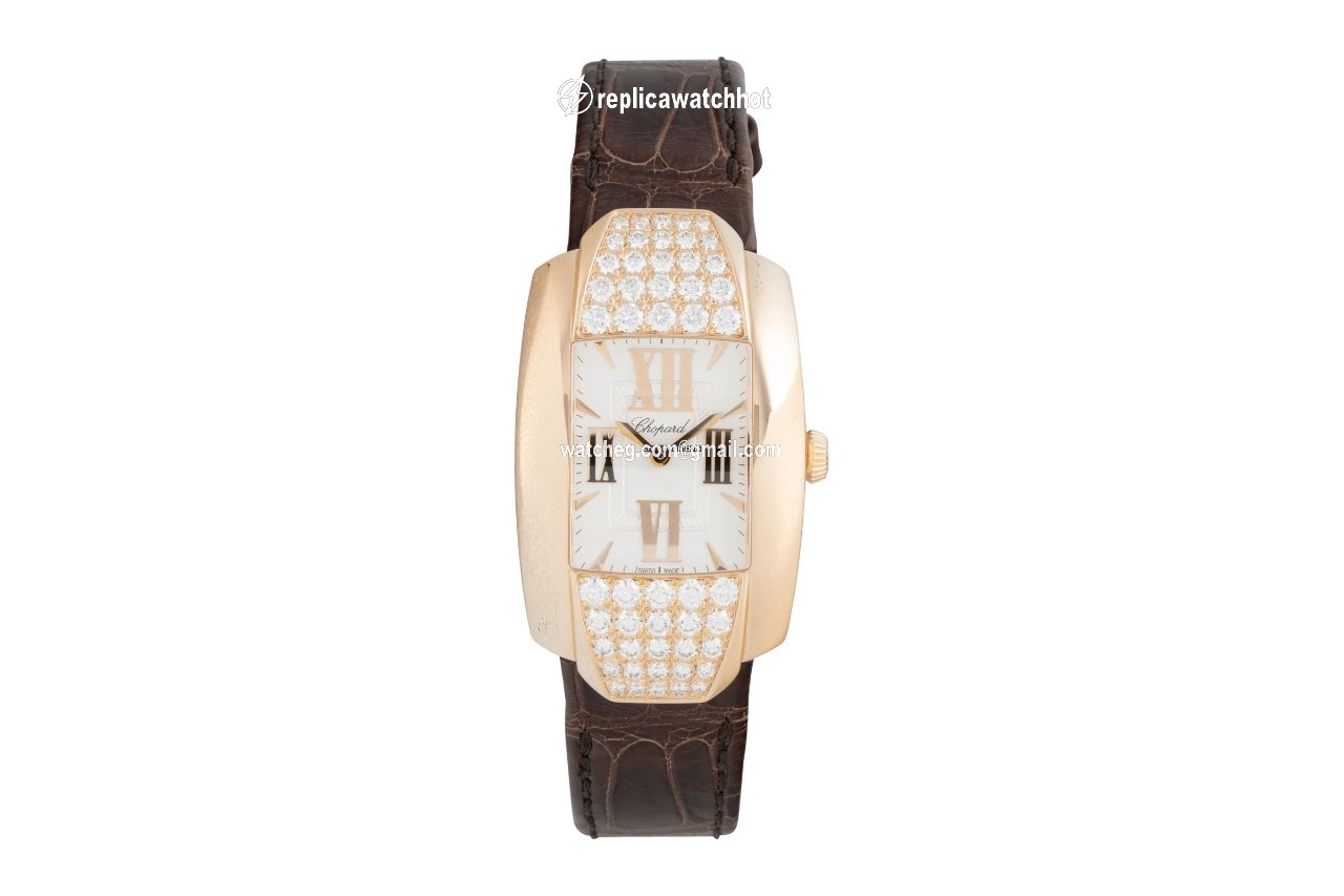 Chopard La Strada Womens watch Quartz Red gold 4585 2