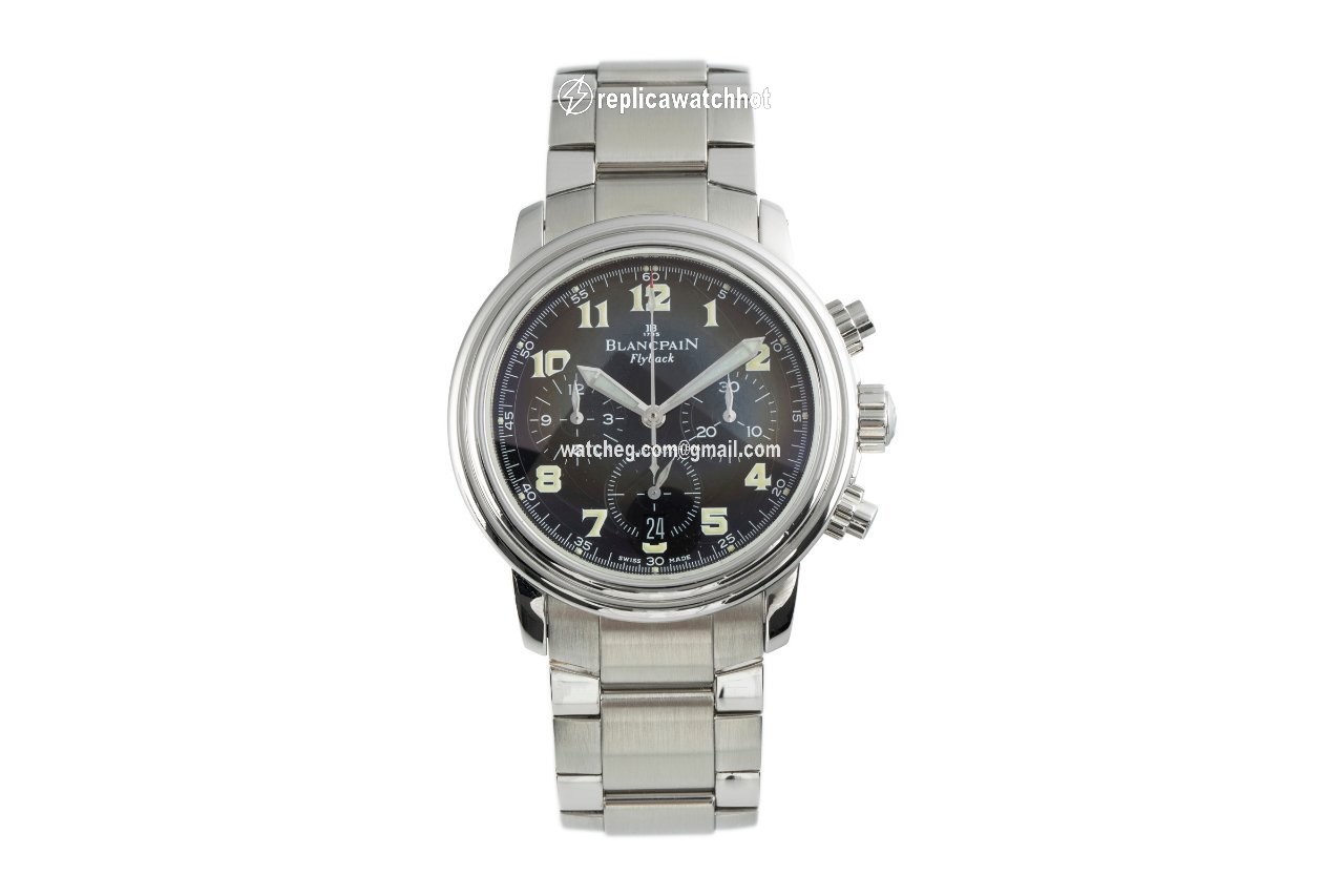 Blancpain Leman Fly-Back Mens watch Unisex Automatic Steel 2185F 2