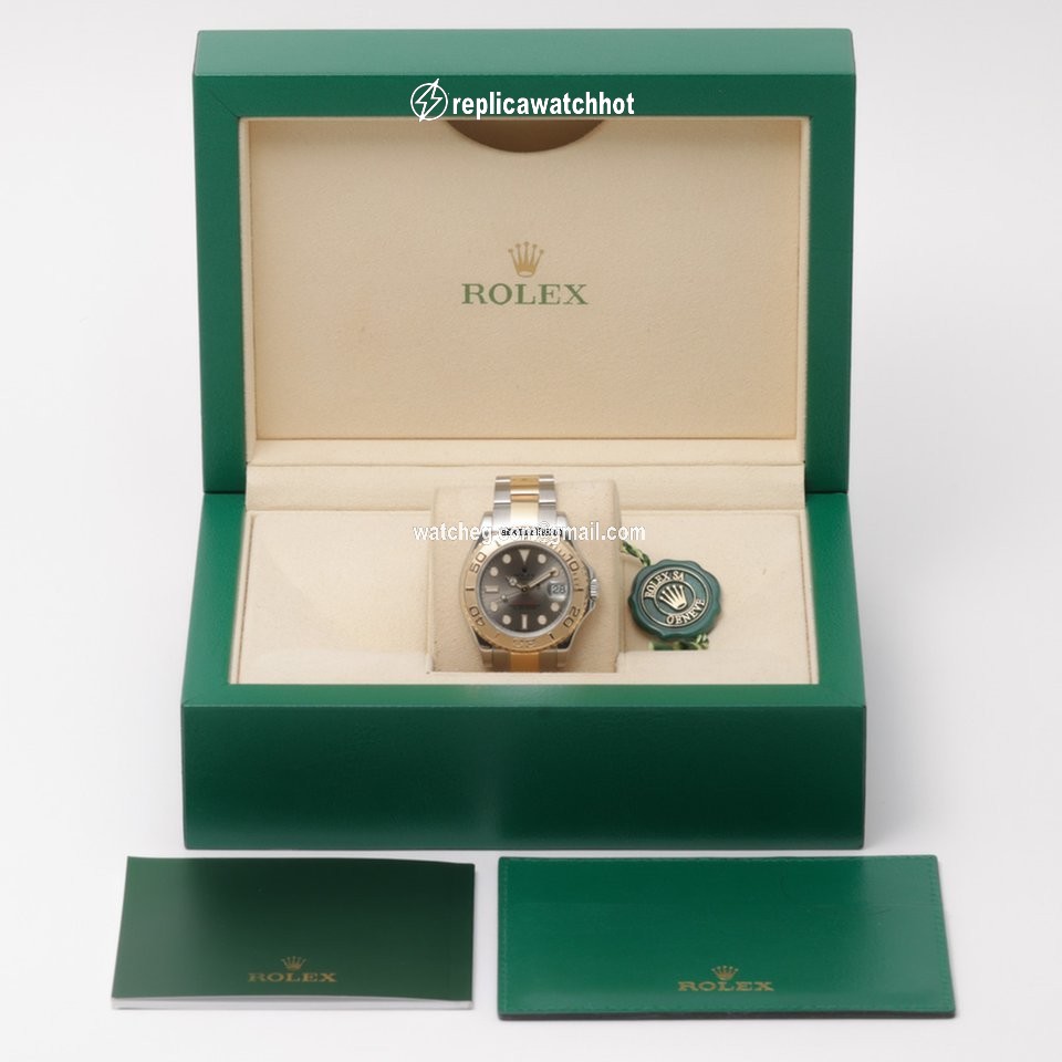 Rolex Yacht-Master Mens watch Unisex Gold Steel Automatic 168623 2