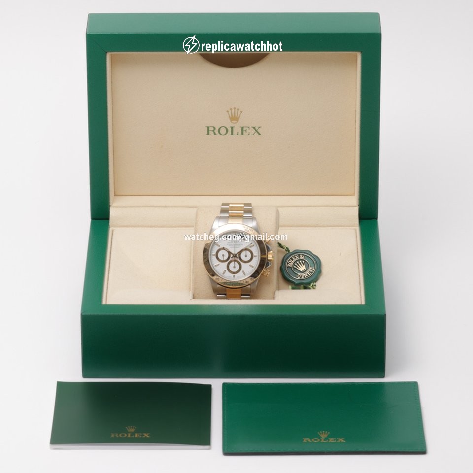 Rolex Daytona Mens watch Unisex Gold Steel Automatic 16523 2