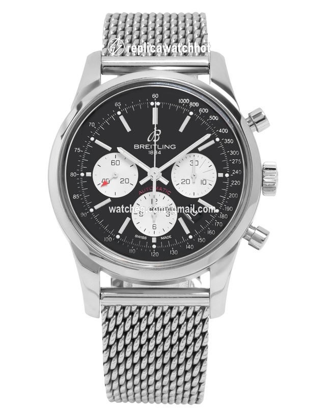 Breitling Transocean Chronograph Mens watch Unisex Automatic Steel AB015212.BF26.154A 2