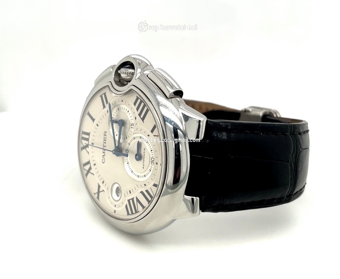 Cartier Ballon Bleu 44mm Mens watch Unisex Automatic Steel W6920003 2