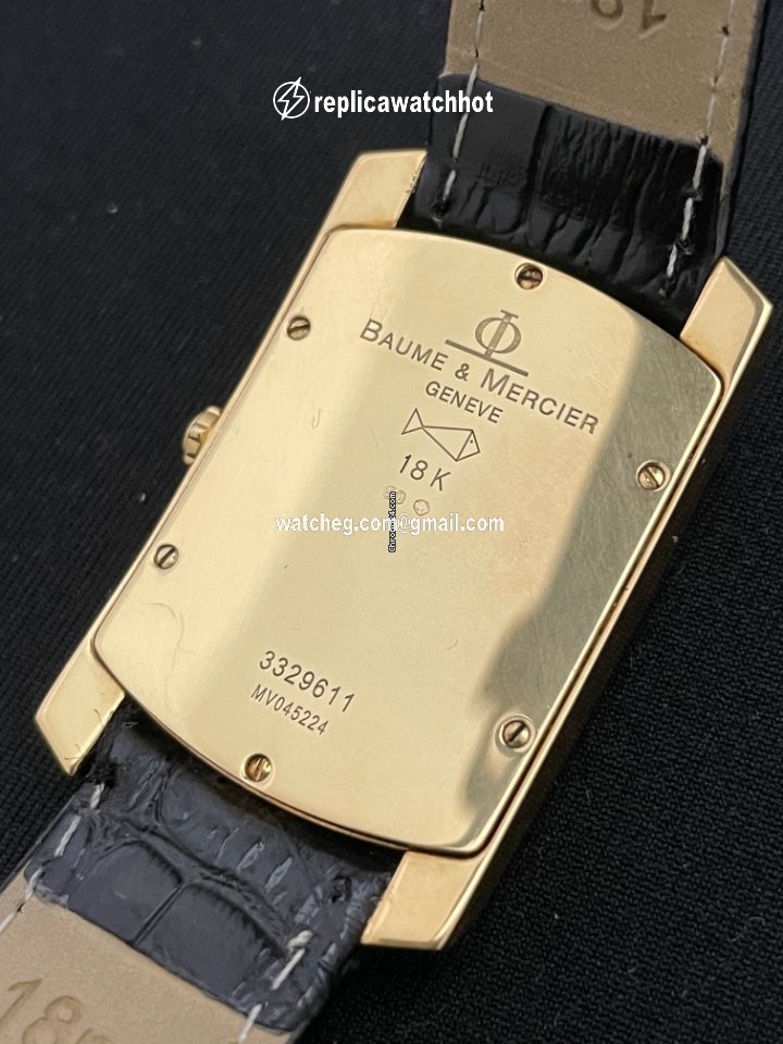 Baume & Mercier Hampton Mens watch Unisex Quartz Yellow gold MV045224 2
