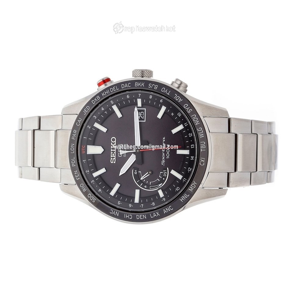 Seiko Sportura Mens watch Unisex Quartz Steel SSF003 2