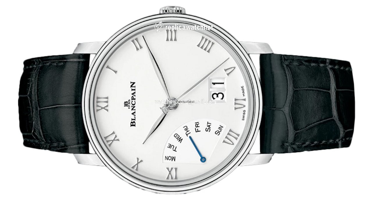 Blancpain Villeret Mens watch Unisex Automatic Steel 6668-1127-55B 2