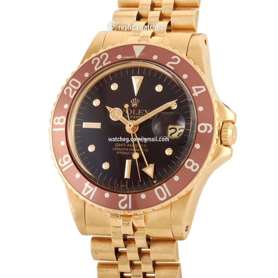 Rolex GMT-Master Mens watch Unisex Yellow gold Automatic 1675 8 2