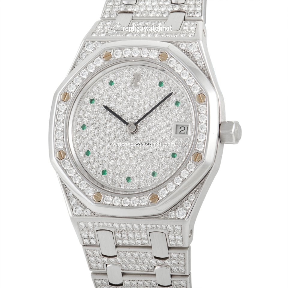 Audemars Piguet Royal Oak Mens watch Unisex Automatic White gold 14844BC 2