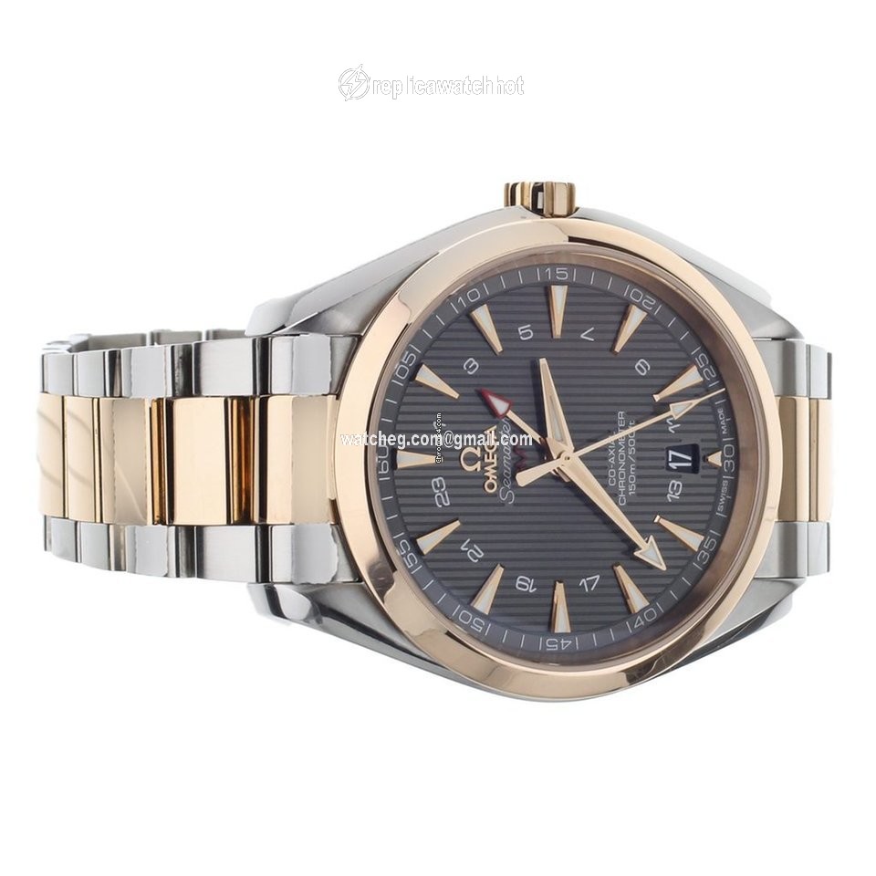 Omega Seamaster Aqua Terra Mens watch Unisex Automatic Gold Steel 23120432206003 2