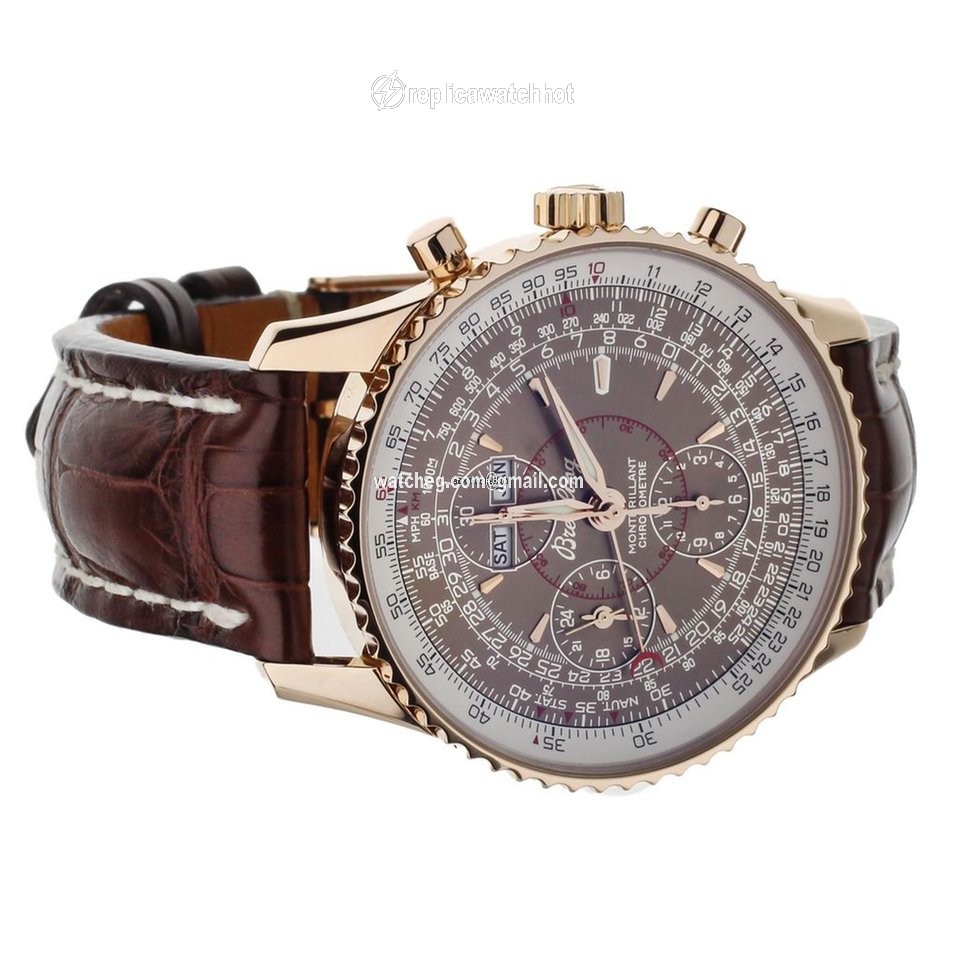 Breitling Montbrillant Datora Mens watch Unisex Automatic Rose gold R21330 2