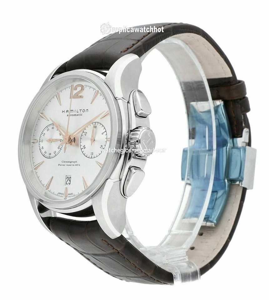 Hamilton Jazzmaster Auto Chrono Mens watch Unisex Automatic Steel H32606555 2