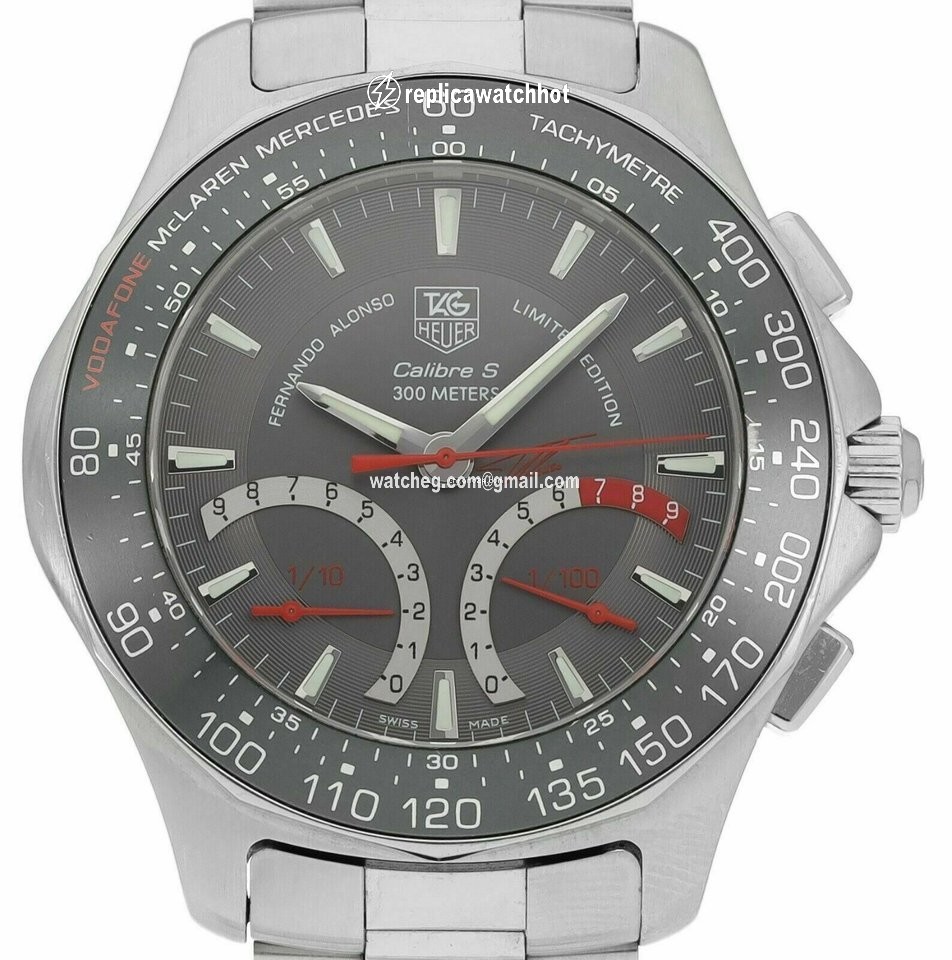 TAG Heuer Aquaracer 300M Manual winding Steel CAF7113.BA0803 2