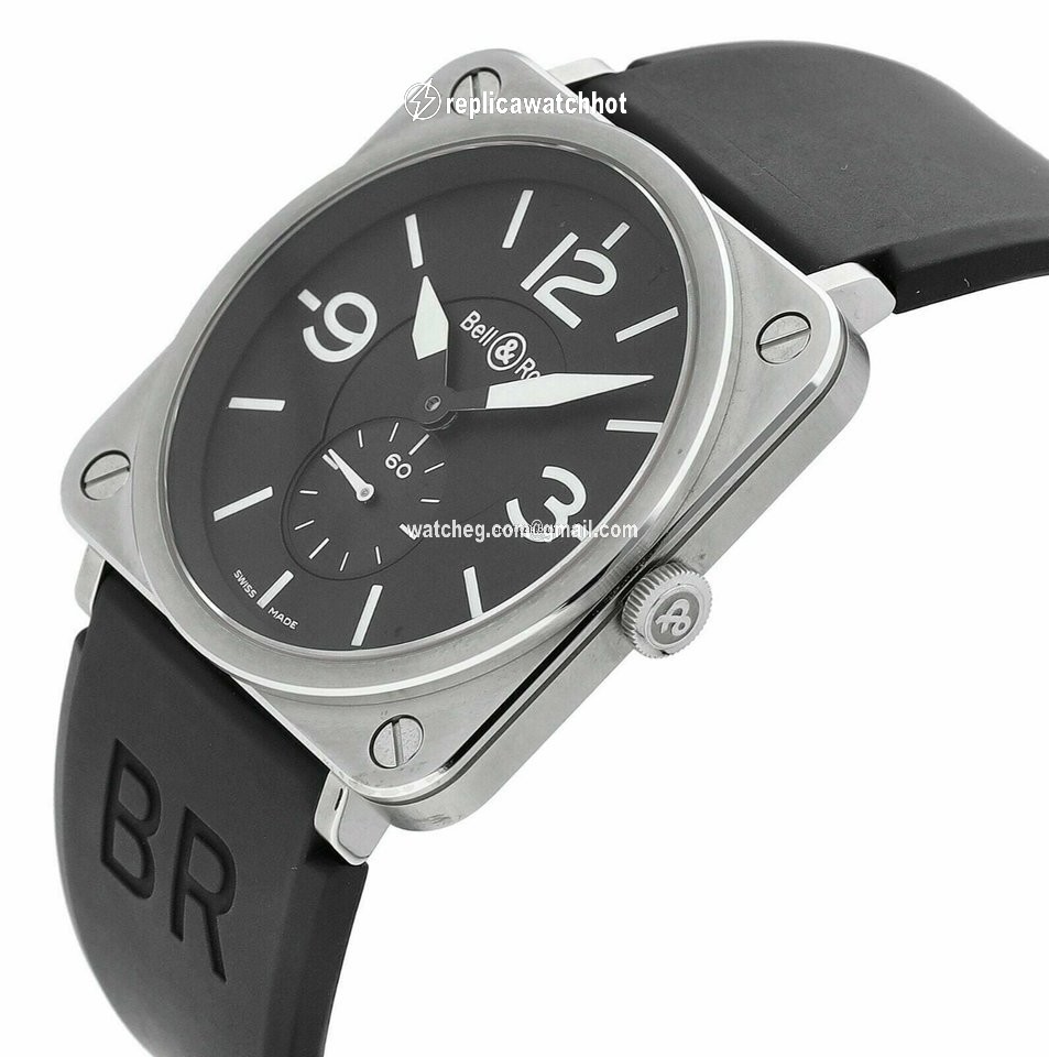 Bell & Ross BR S Quartz Steel BRS-BL-ST SRB 2