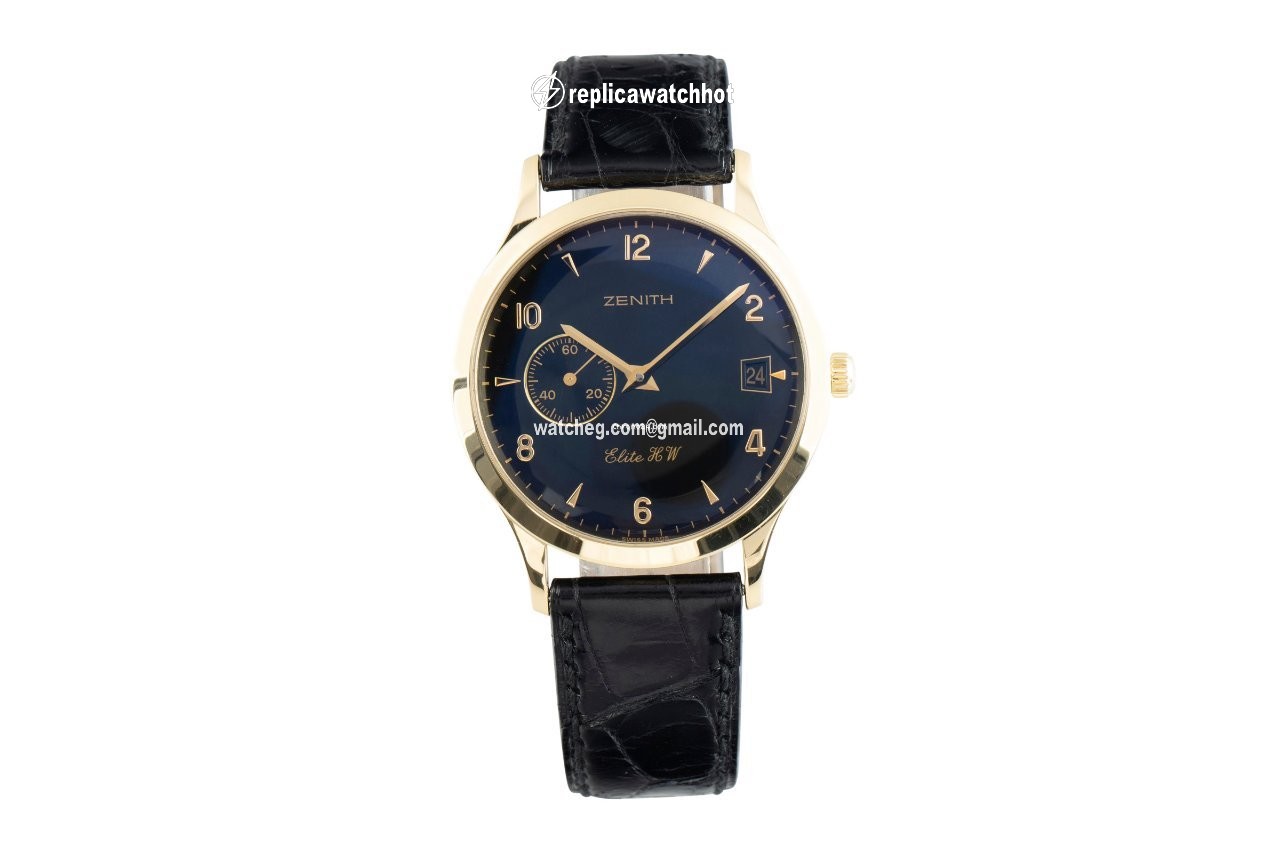 Zenith Elite Mens watch Unisex Manual winding Yellow gold 30.1125.650 2
