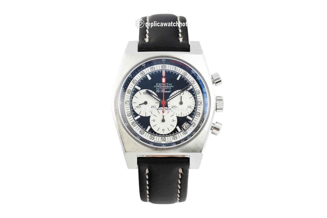 Zenith El Primero New Vintage 1969 Mens watch Unisex Automatic Steel 03.1969.469 2