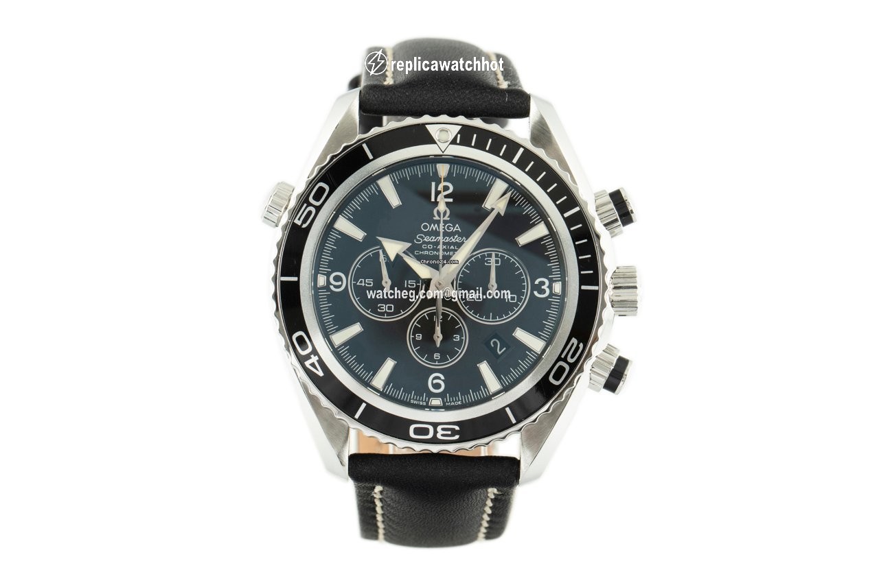 Omega Seamaster Planet Ocean Chronograph Mens watch Unisex Automatic Steel 2910.50.81 2