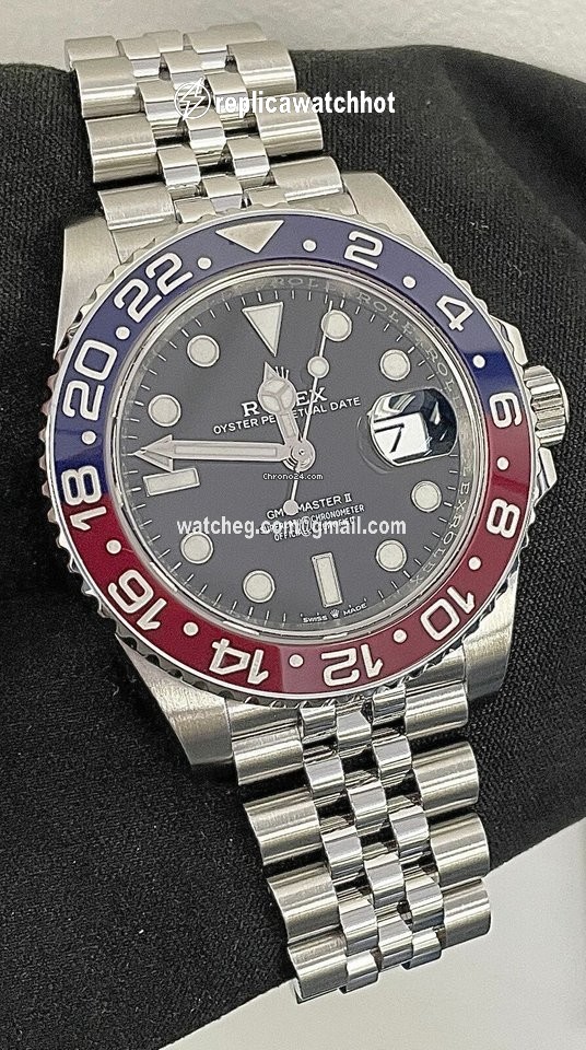 Rolex GMT-Master II Mens watch Unisex Steel Automatic 126710 2