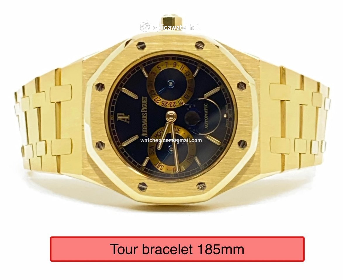 Audemars Piguet Royal Oak Dual Time Mens watch Unisex Automatic Yellow gold 25730BA 2
