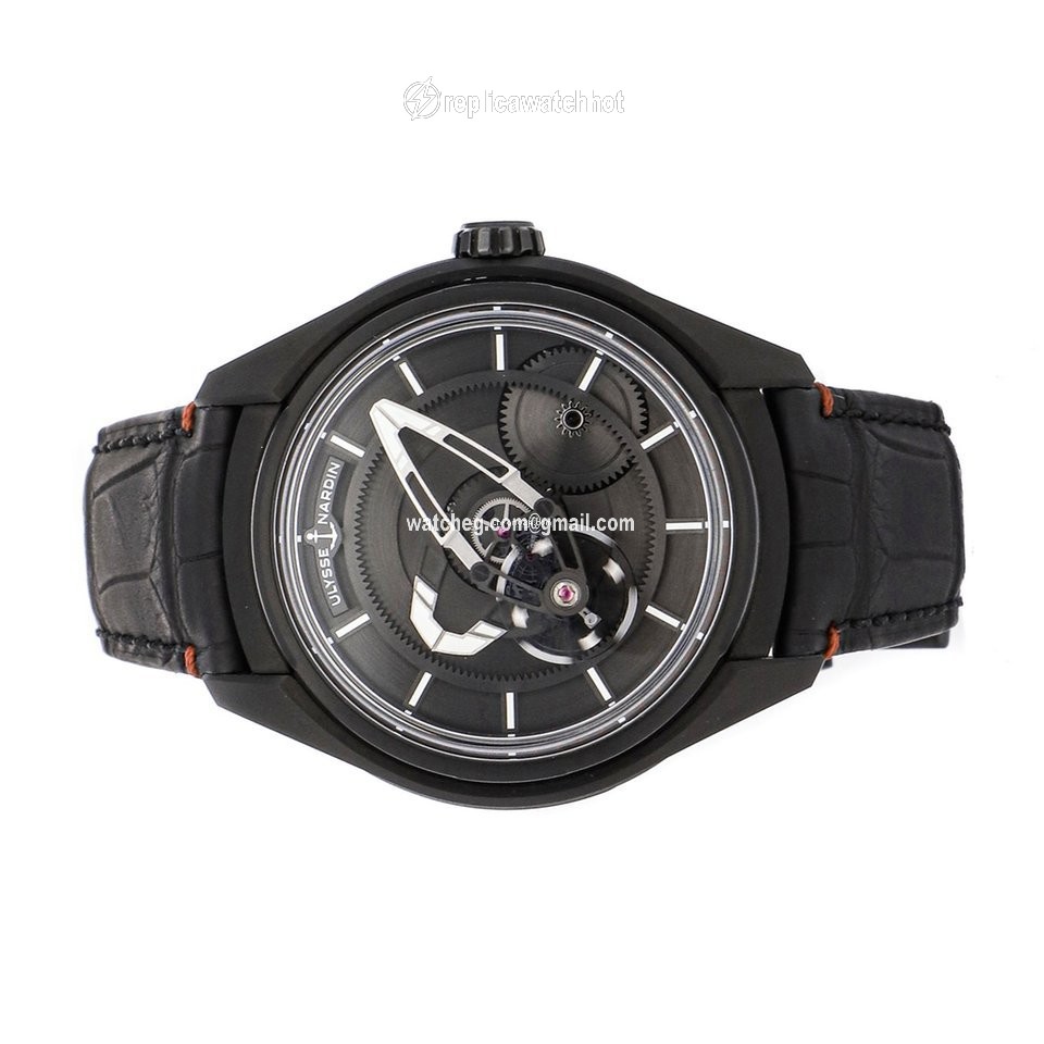 Ulysse Nardin Freak Mens watch Unisex Automatic Titanium 2303-270 BLACK 2