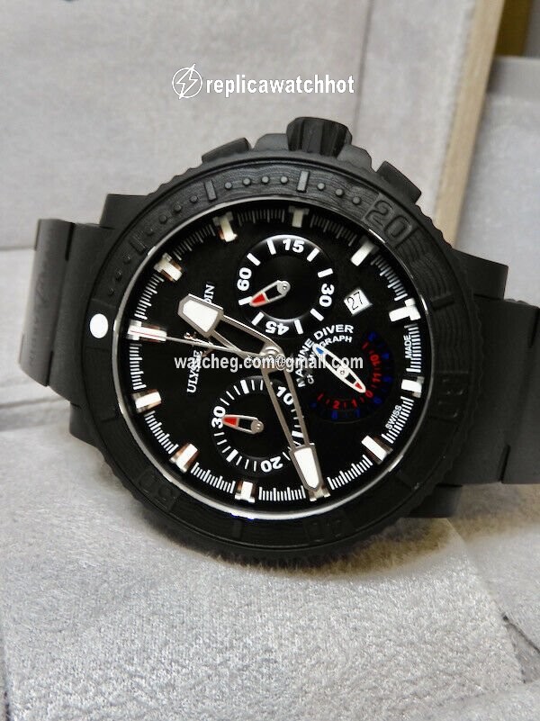 Ulysse Nardin Diver Black Sea Automatic Steel 353-92-3C 2