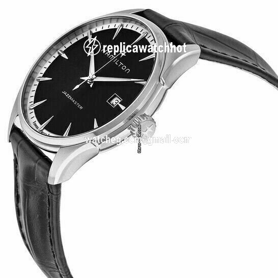Hamilton Jazzmaster Mens watch Unisex Quartz Steel H32451731 2