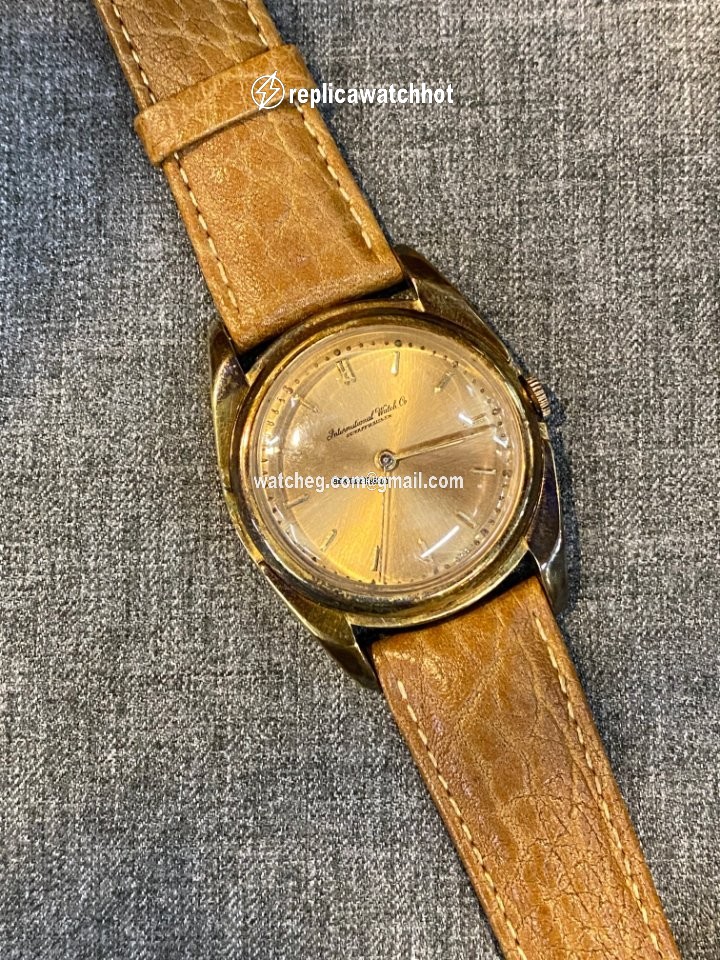 IWC Mens watch Unisex Manual winding Yellow gold 89 2
