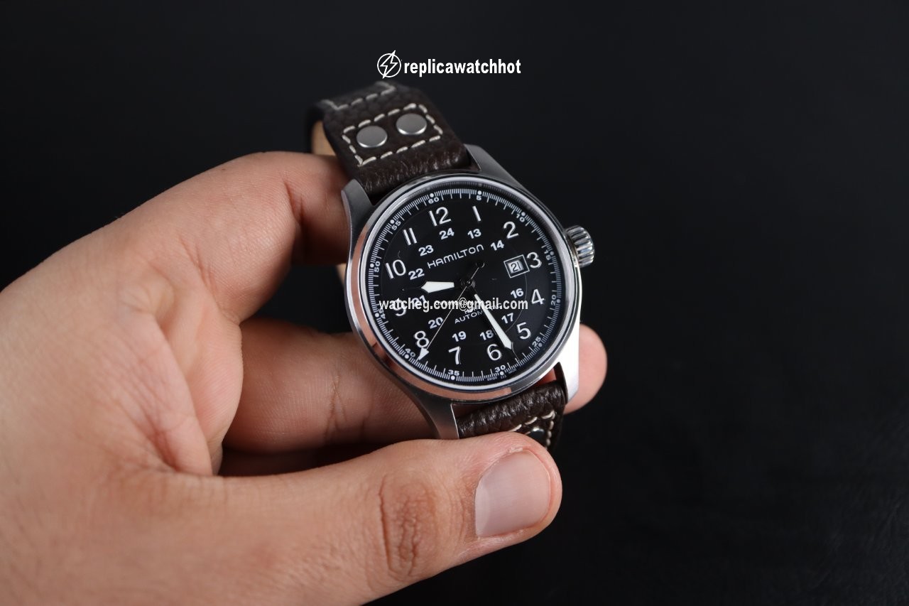 Hamilton Khaki Field Mens watch Unisex Automatic Steel H70625133 2