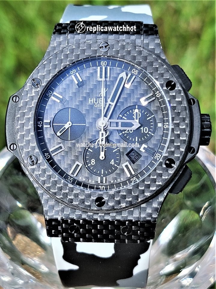 Hublot Big Bang 44 mm Mens watch Unisex Automatic Carbon 301.QX.1724.RX 2