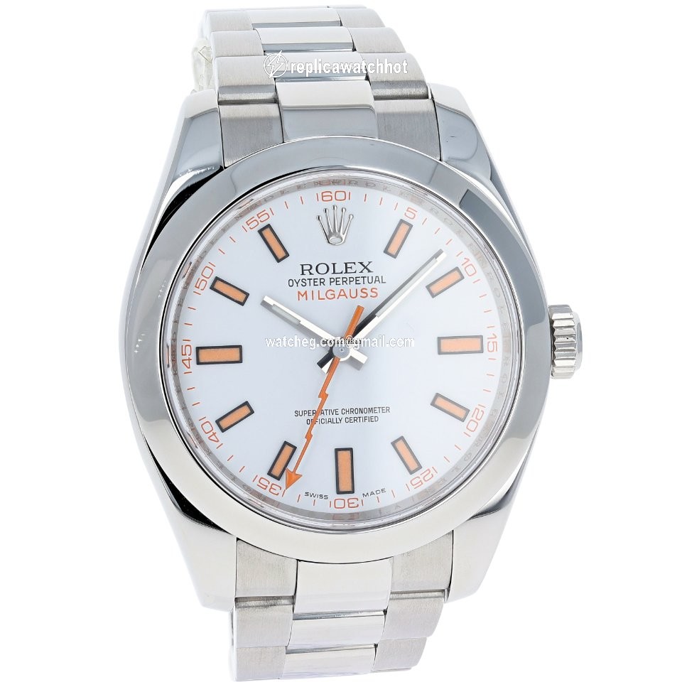 Rolex Milgauss Mens watch Unisex Steel Automatic 116400 2