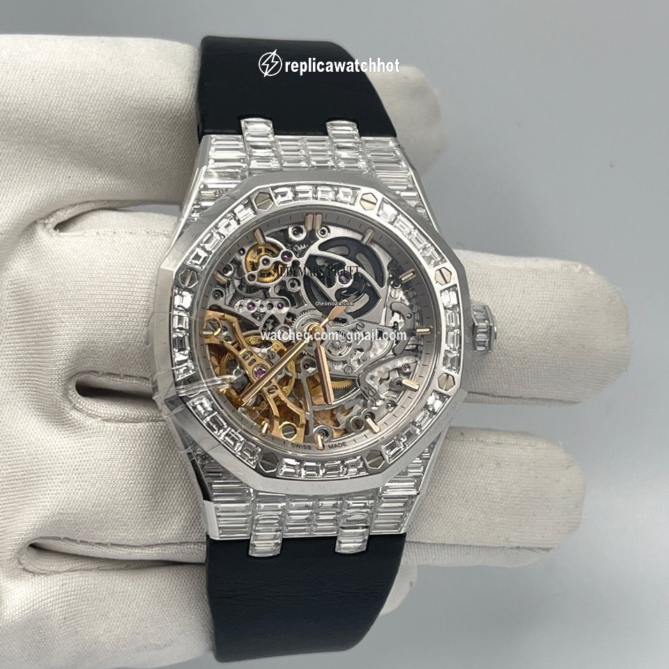 Audemars Piguet Royal Oak Double Balance Wheel Openworked 15469BC.ZZ.D001CR.01 2