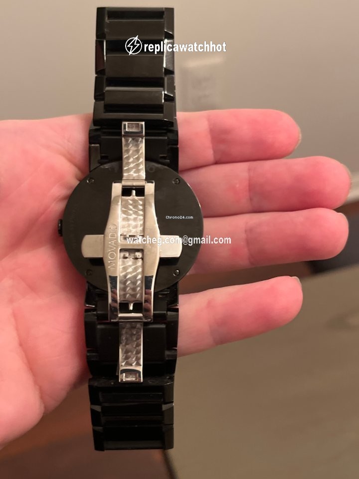 Movado Sapphire Mens watch Unisex Automatic Steel 0607179 2