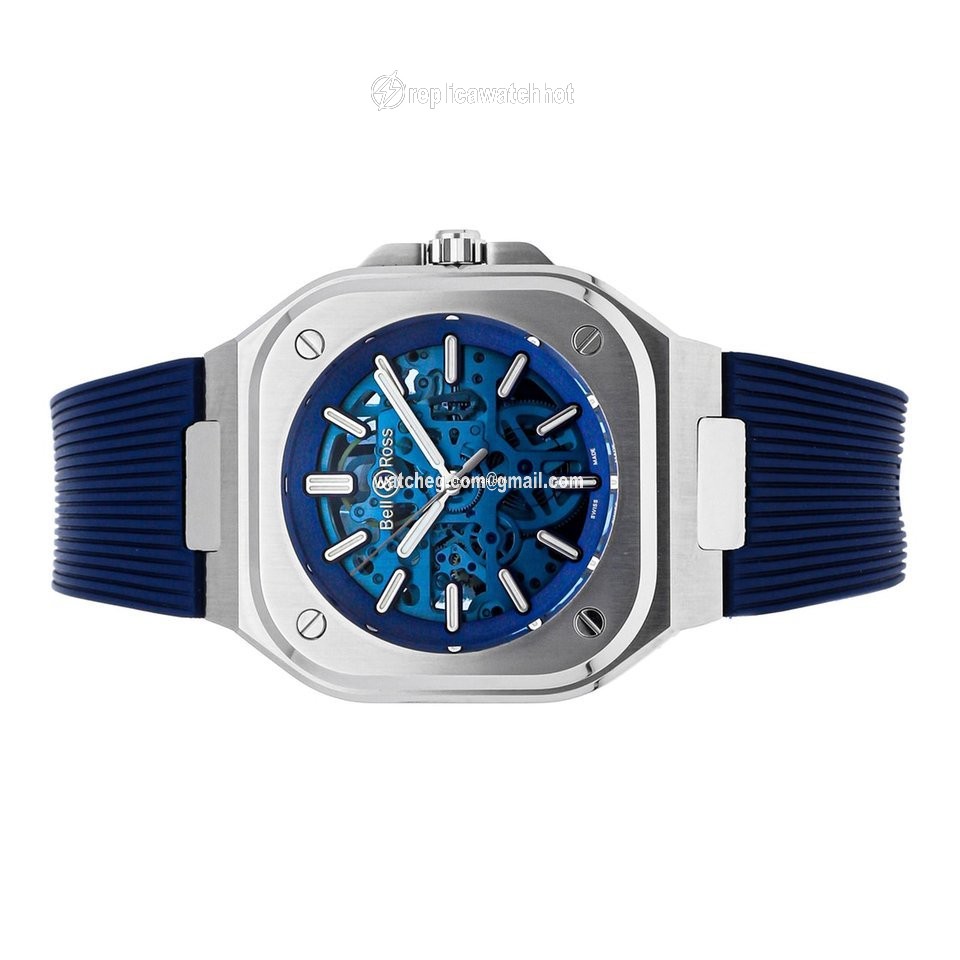 Bell & Ross BR 05 Mens watch Unisex Automatic Steel BR05A-BLU-SKST SRB 2