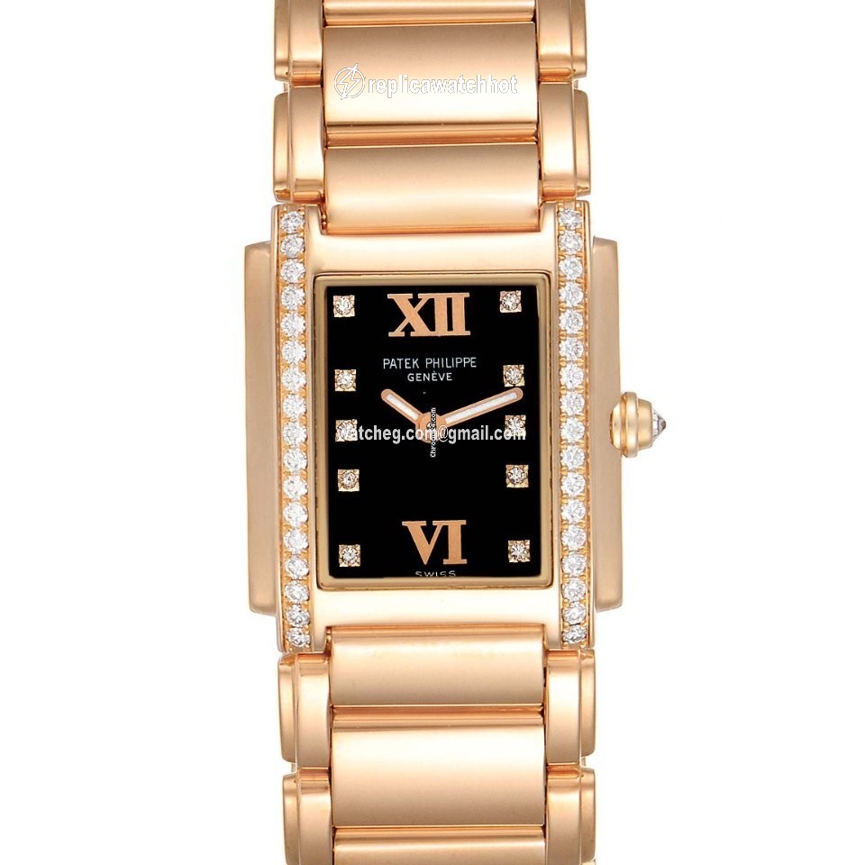 Patek Philippe Twenty~4 Womens watch Quartz Rose gold 4910 11R 2