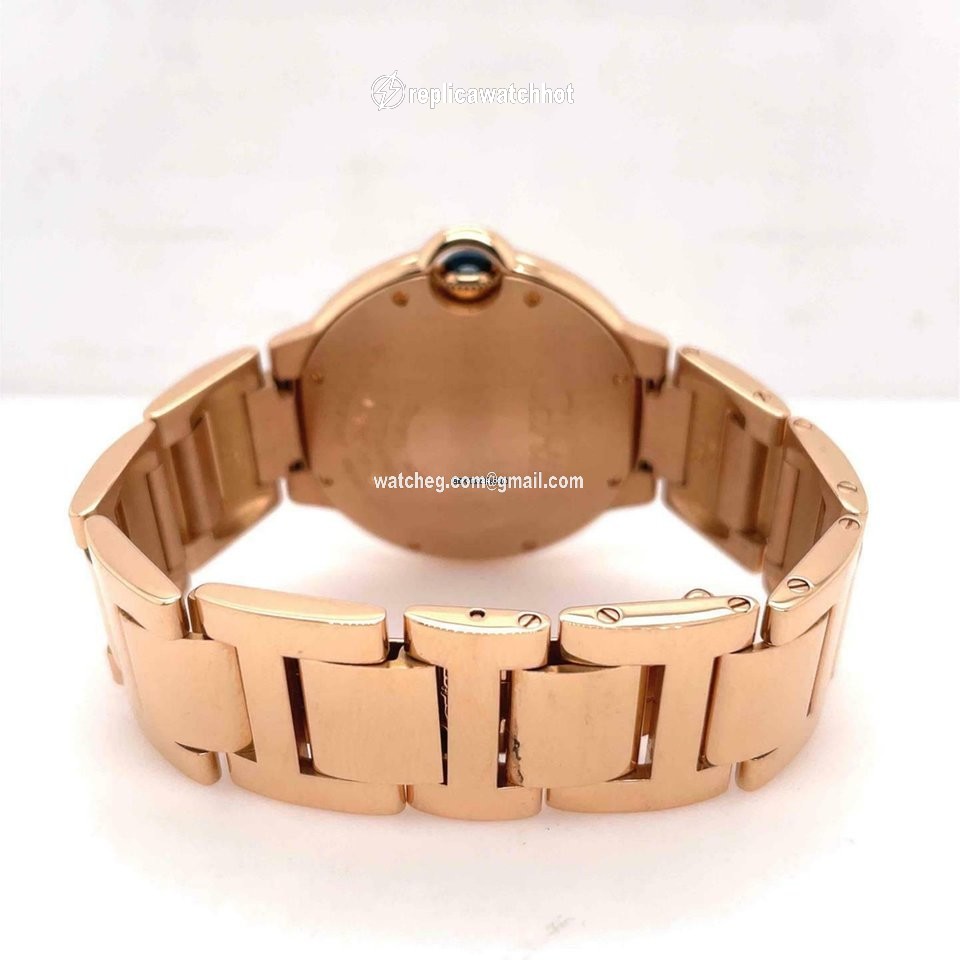 Cartier Ballon Bleu 36mm Automatic Rose gold WE902026 2