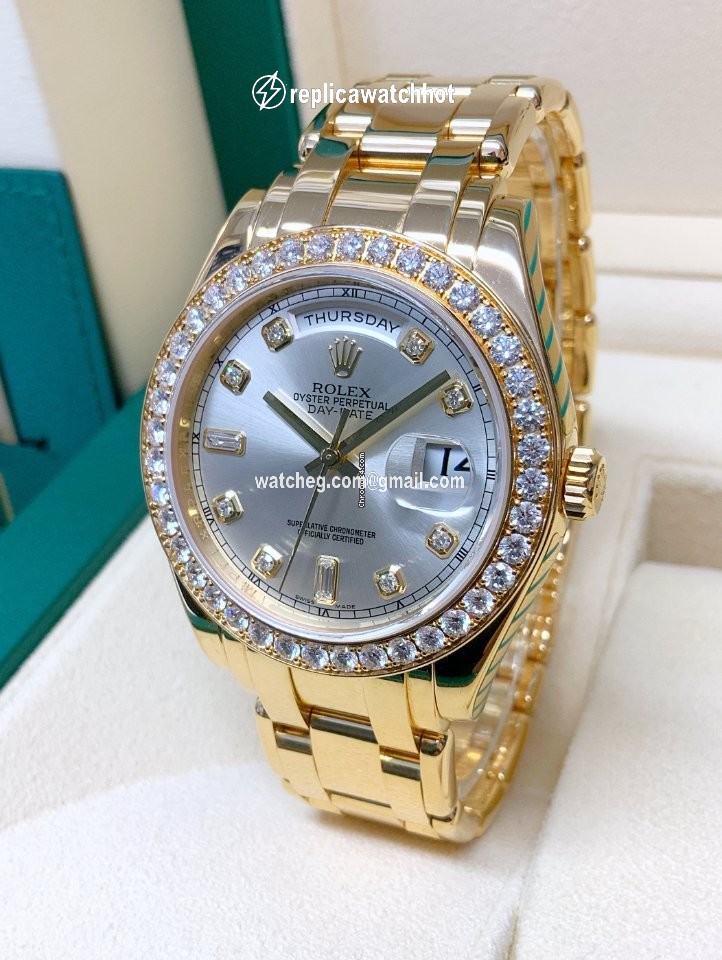 Rolex Day-Date Mens watch Unisex Yellow gold Automatic 18948 2