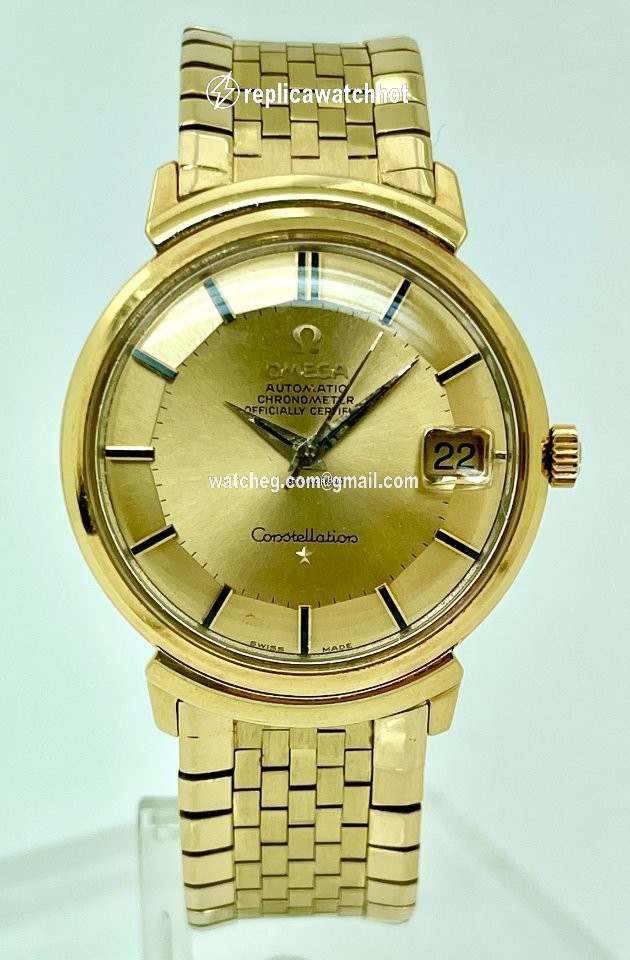 Omega Constellation Mens watch Unisex Automatic Yellow gold 168.002 2