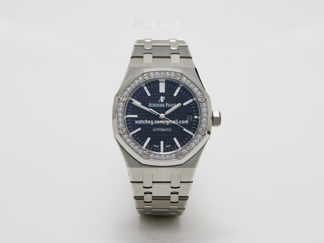 Audemars Piguet Royal Oak Lady Womens watch Automatic Steel 15451ST.ZZ.1256ST.01 2