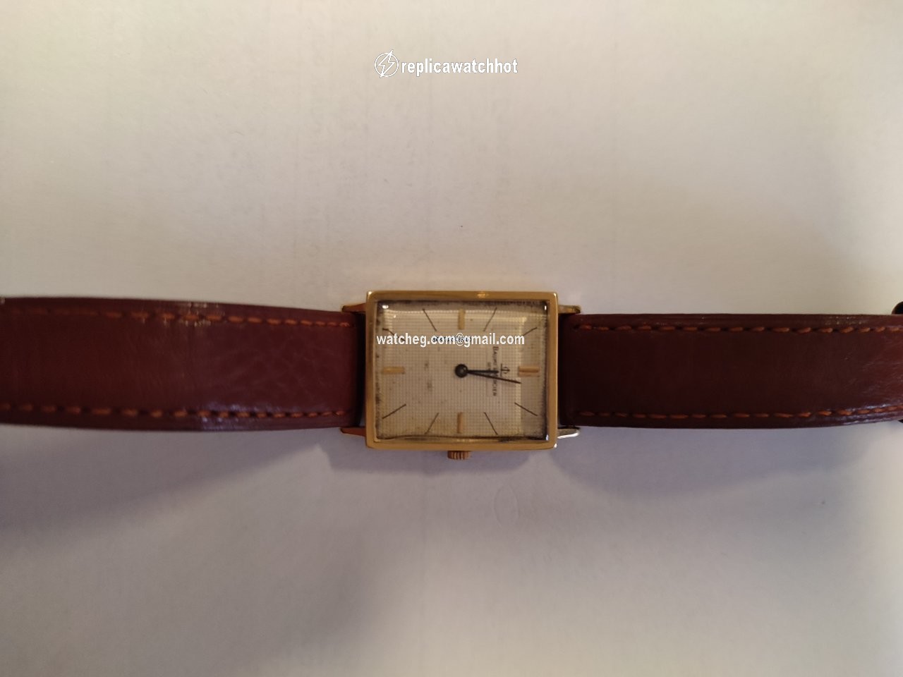 Baume & Mercier Mens watch Unisex Manual winding Yellow gold 239418 - 37007 2