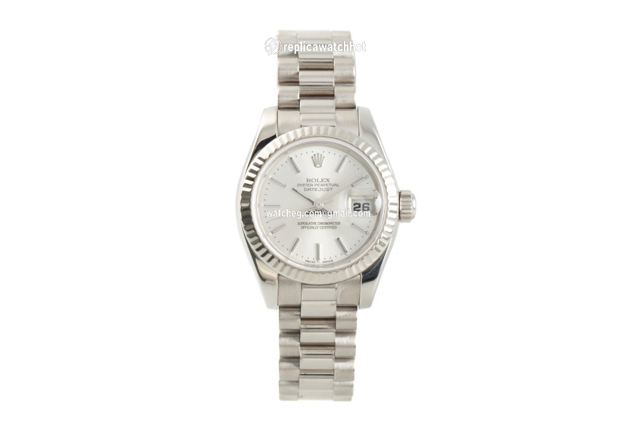 Rolex Lady-Datejust Womens watch White gold Automatic 179179 2