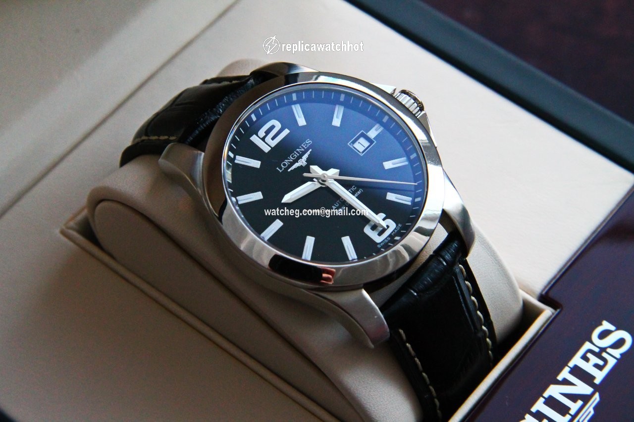 Longines Conquest Mens watch Unisex Automatic Steel L3.677.4.58.6 2