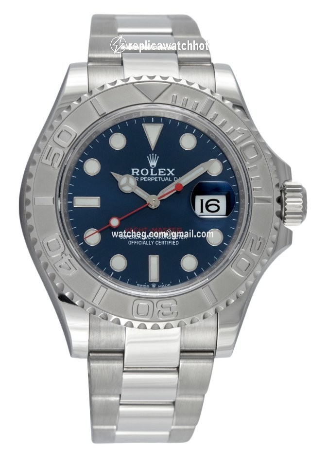 Rolex Yacht-Master 40 Mens watch Unisex Platinum Automatic 126622 blue 2