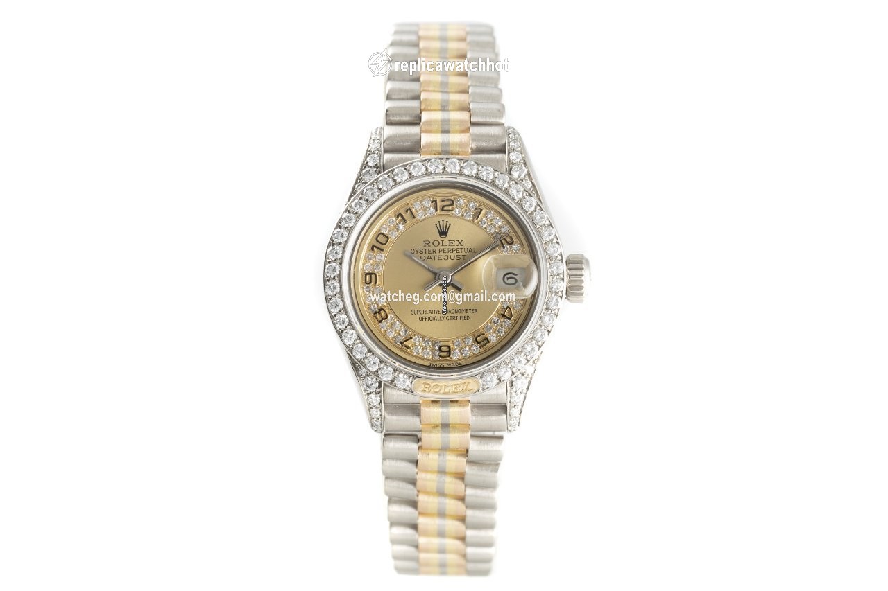 Rolex Lady-Datejust Womens watch Yellow gold Automatic 69159 2