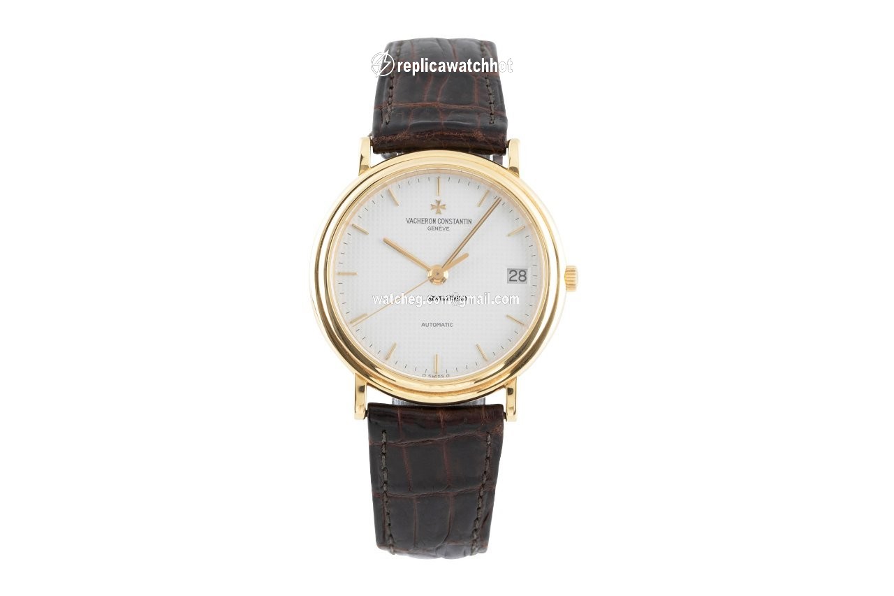 Vacheron Constantin Patrimony Mens watch Unisex Automatic Yellow gold 46014 47014 2